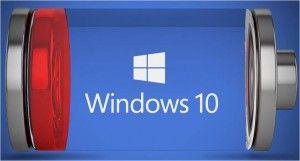 batteria Windows 10 report