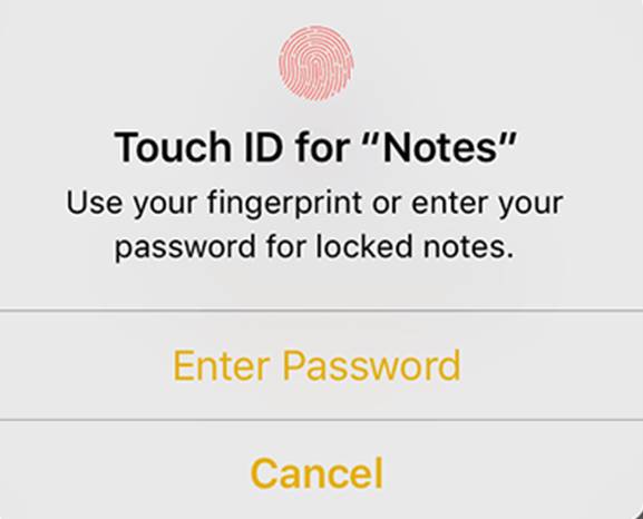Come proteggere le Note con Touch ID Guida