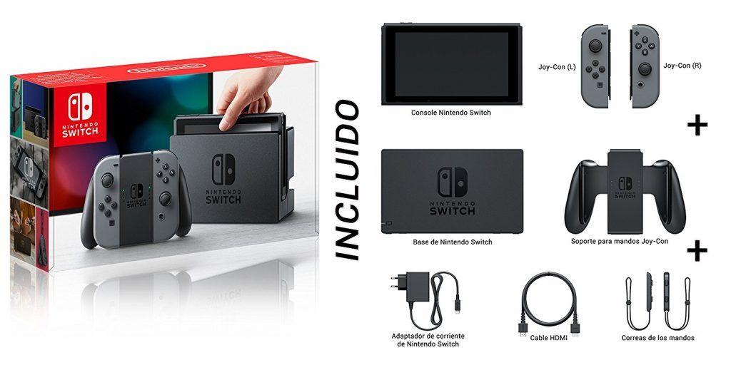 recensione nintendo switch - contenuto confezione