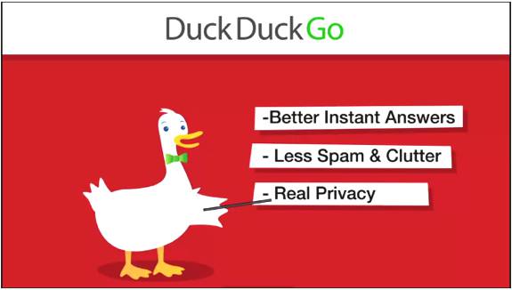 DuckDuckGo motori di ricerca alternative Google