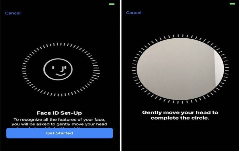 Face ID iPhone X riconoscimento facciale no password