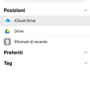 iOS 11 guida, come aggiungere ai preferiti in File