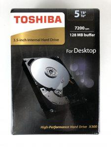 Hard Disk Toshiba X300 da 5 TB confezione