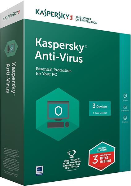 Miglior antivirus: Kaspersky Anti-Virus 2018