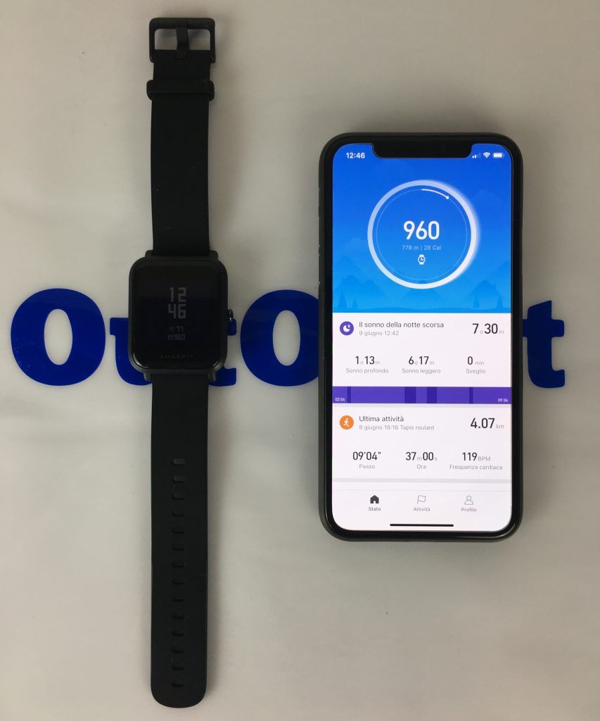 amazfit bip - con iphone