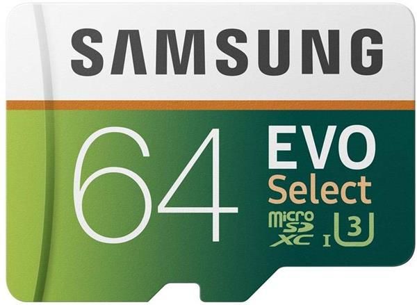 Migliori schede Micro SD per Samsung Galaxy Note 9: Samsung MB-ME64GA-EU EVO Select da 64GB