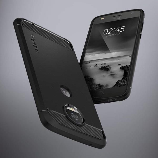 Migliori cover Lenovo Moto Z2 Play: Custodia Spigen con protezione in doppio strato