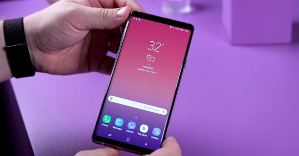 Migliori smartphone business: Samsung Galaxy Note 9