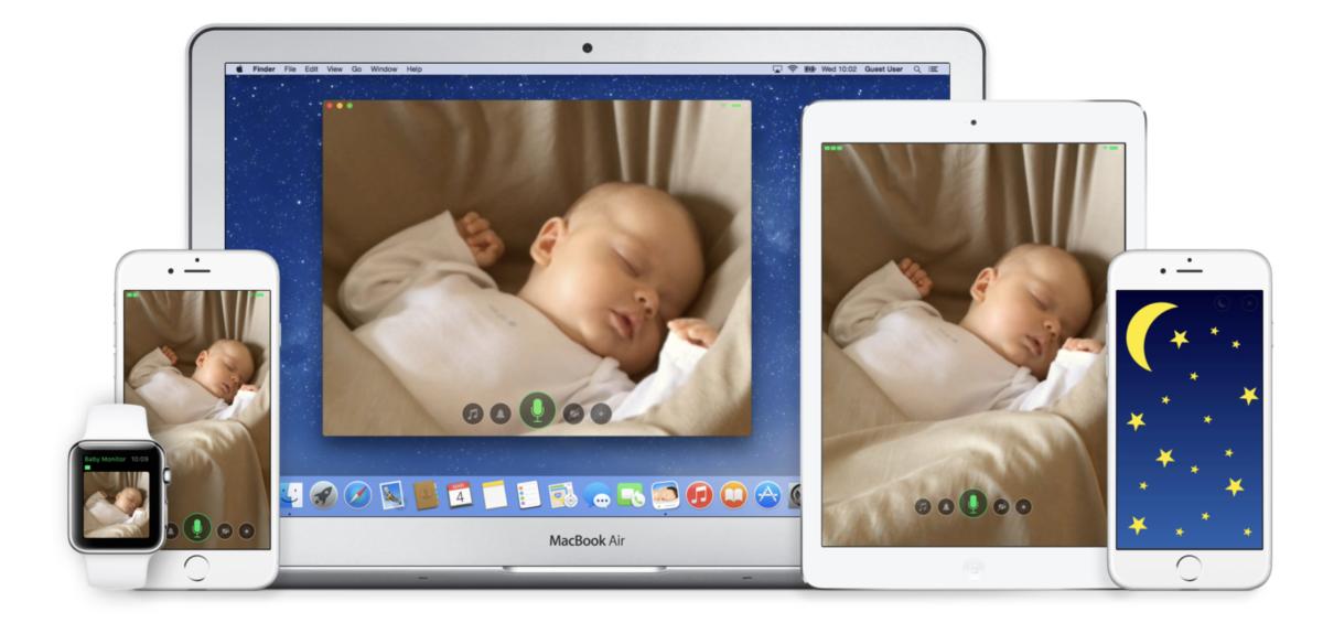 I dispositivi Apple trasformati in baby monitor