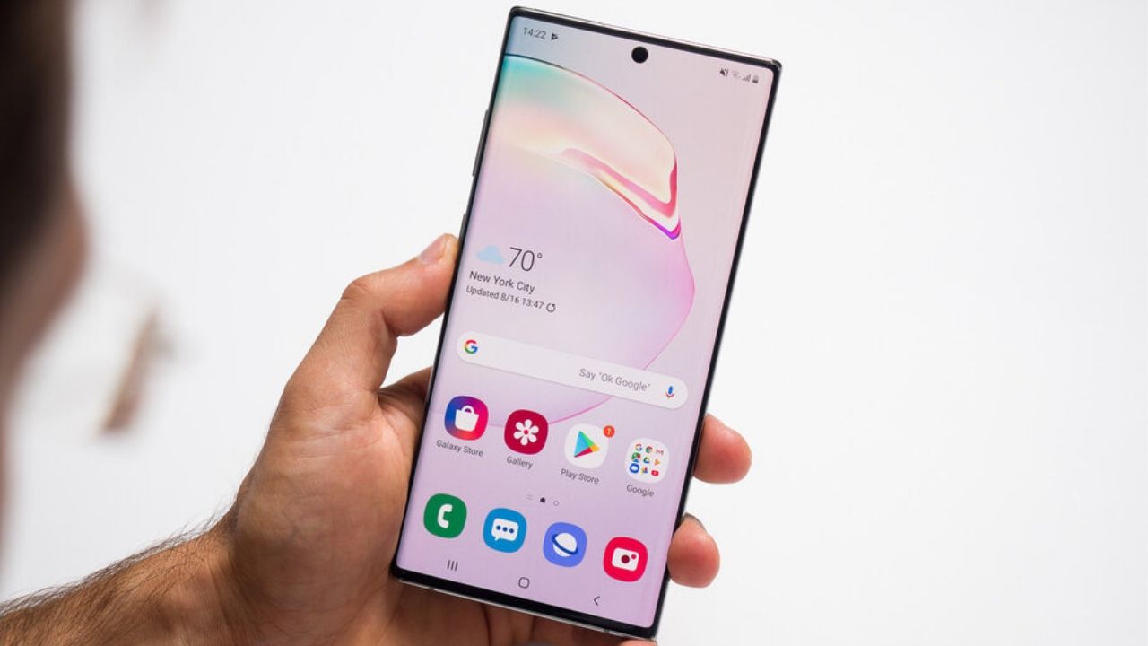 galaxy note 10 android 10