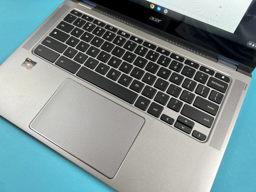 Acer Chromebook Spin 514 tastiera handson