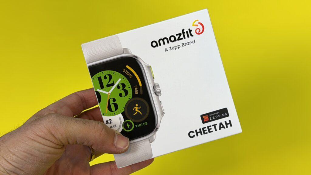 Recensione Amazfit Cheetah Square confezione