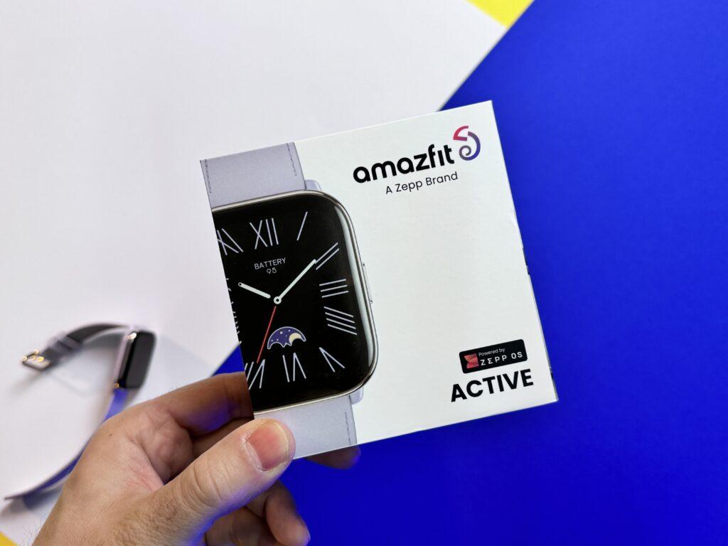 recensione amazfit active - confezione