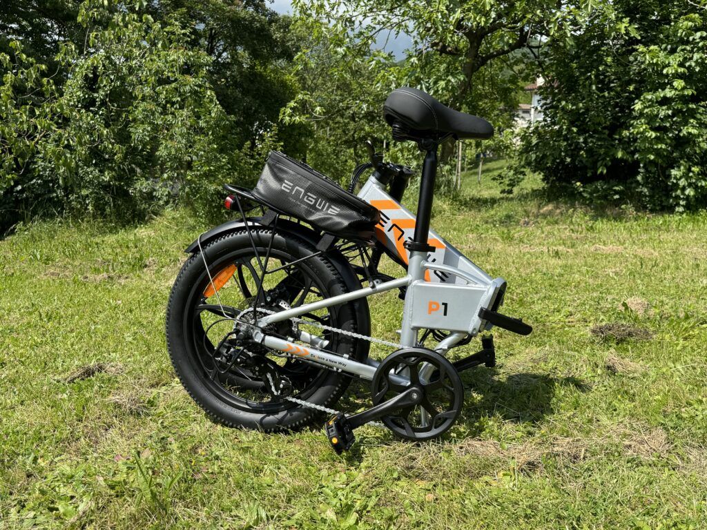 Engwe P1 bici elettrica - richiudibile richiusa e compatta