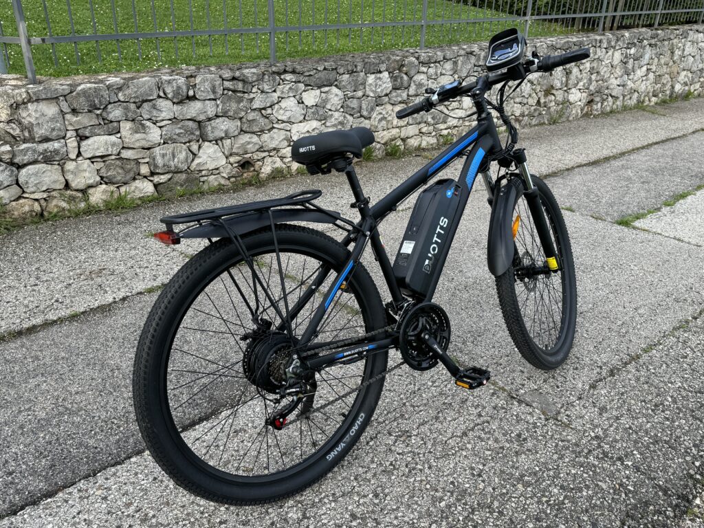 Recensione Duotts C29 bici elettrica - parte posteriore