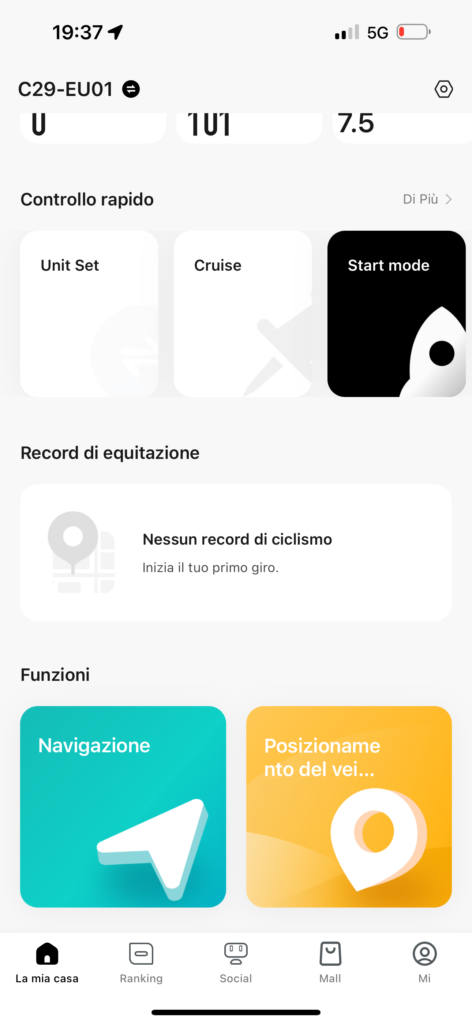 app duotts - navigazione