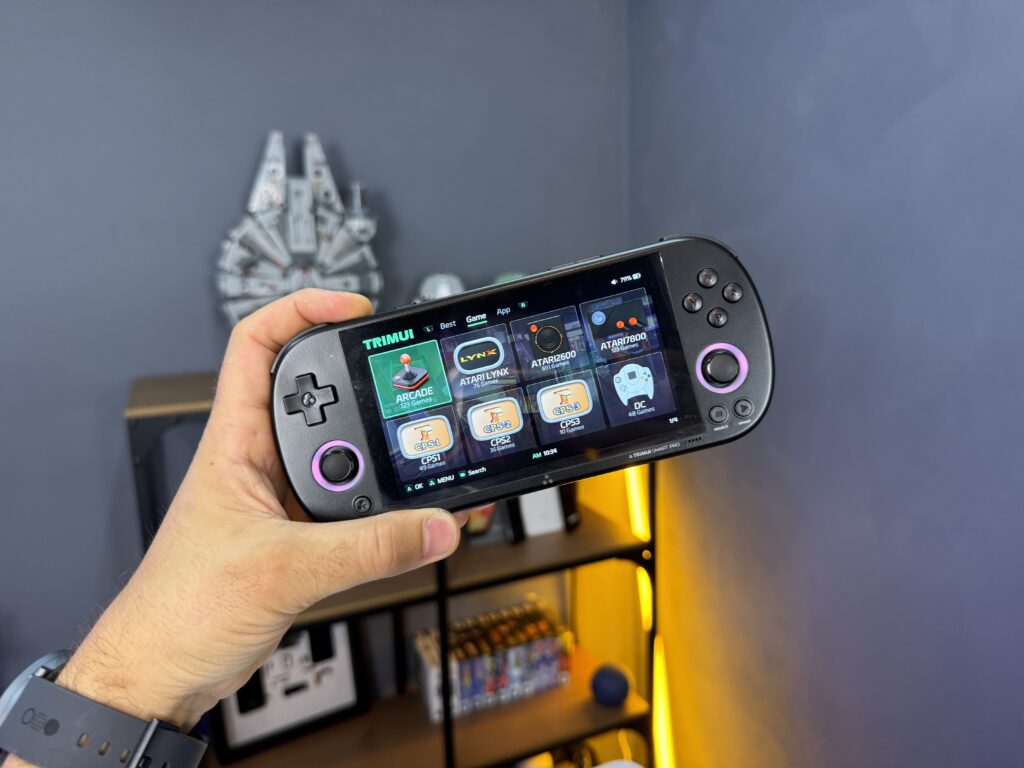 clone psp - trimui smart pro - design