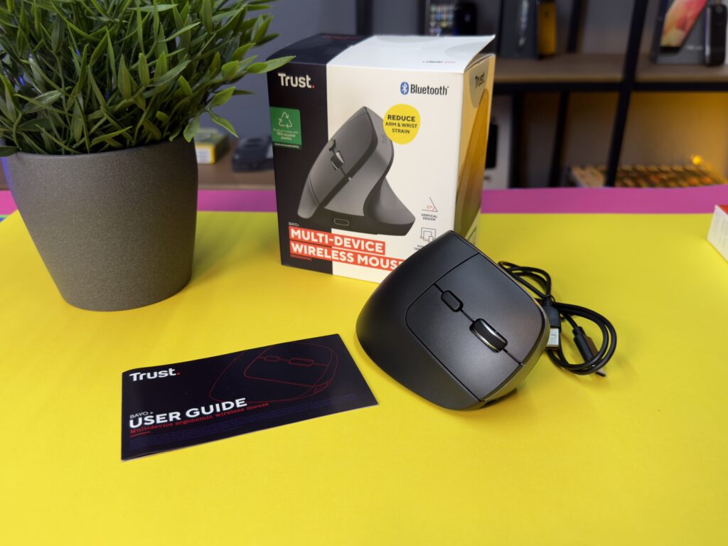 recensione mouse trust bayo+ - confezione e accessori