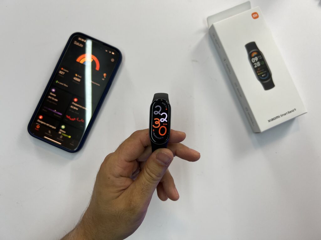 Recensione Xiaomi Smart Band 9 - app e sistema operativo