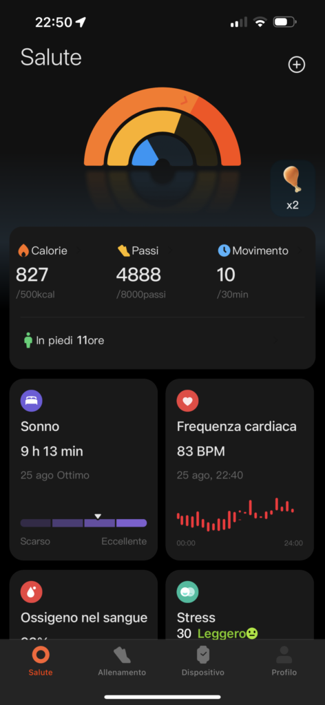 Recensione Xiaomi Smart Band 9 - app mi fitness - home salute