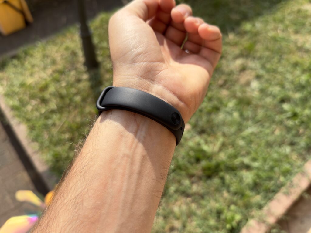 Recensione Xiaomi Smart Band 9 - dettaglio cinturino