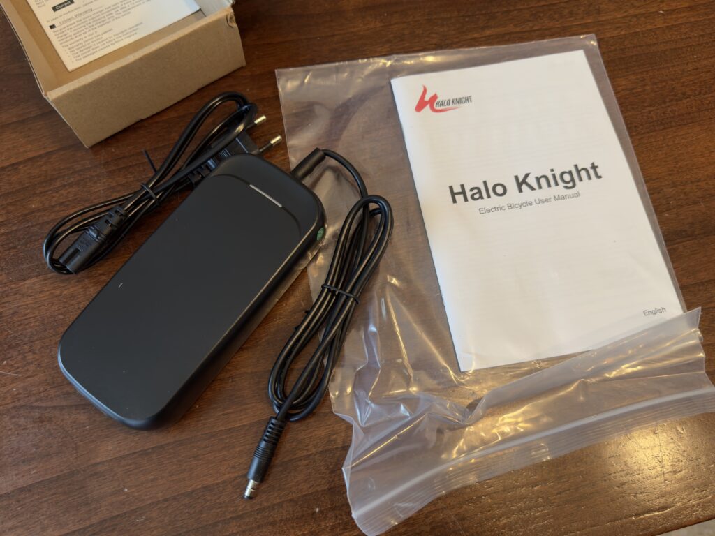 bici elettrica Halo Knight H02 - alimentatore