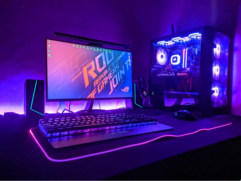 RGB Gaming Setup