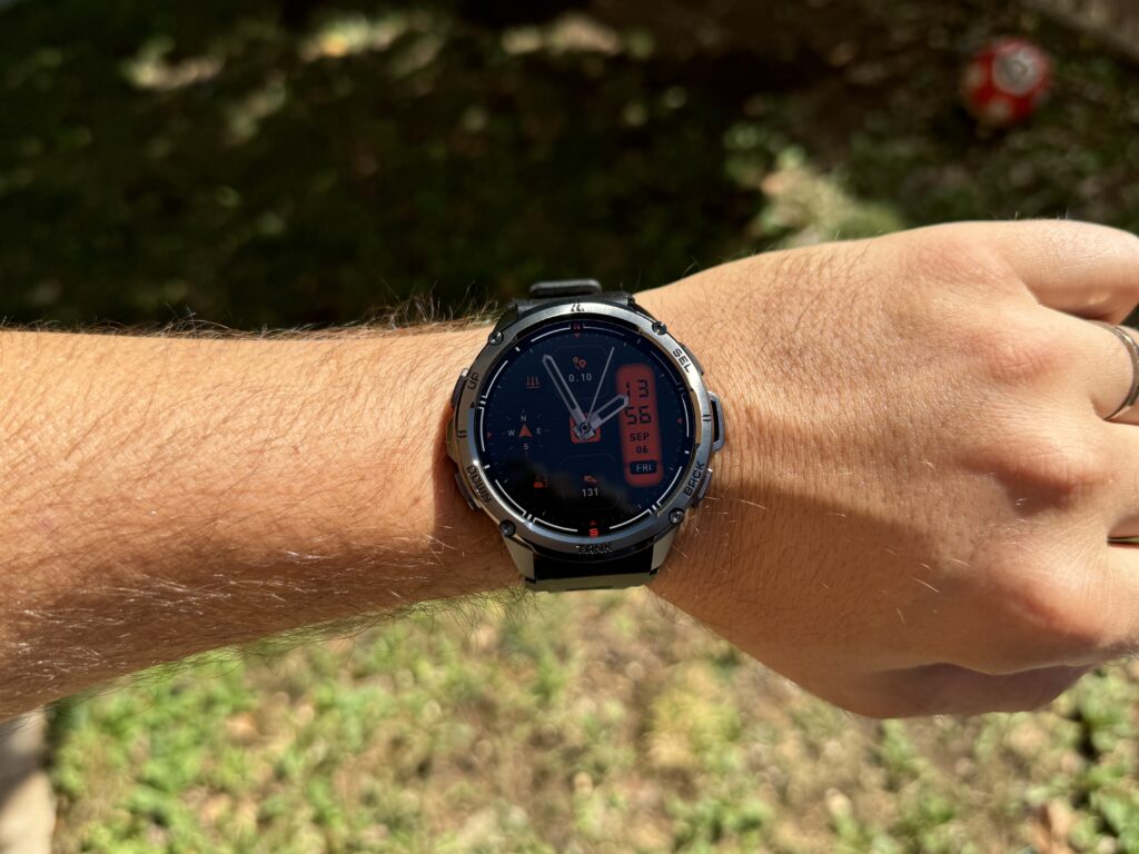 Kospet Tank T3 Ultra - smartwatch rugged economico - visibilità schermo all'aperto