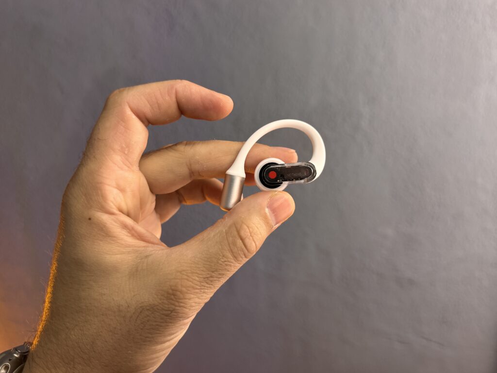 Recensione Nothing Ear (open) - design e costruzione