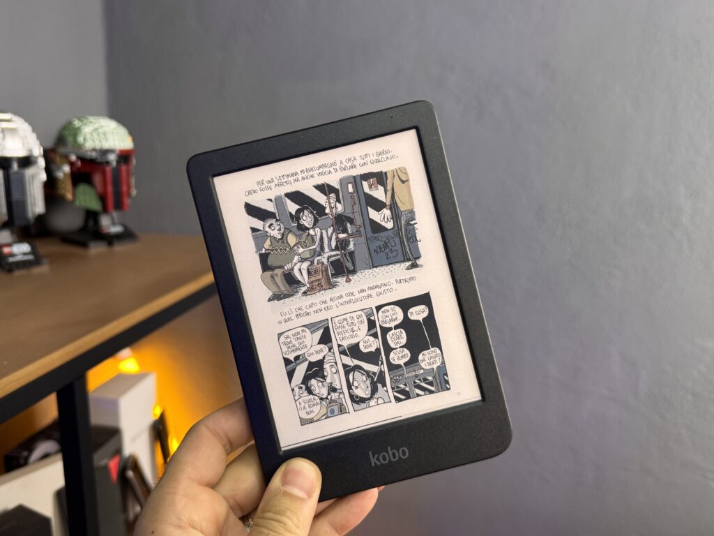 recensione kobo clara colour - ebook reader a colori - display