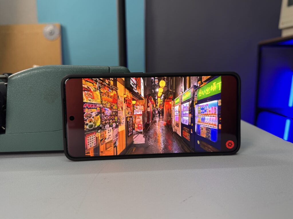 Realme GT7 Pro - display e streming