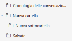 Outlook Nuova Cartella