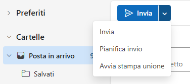 Pianifica Invio