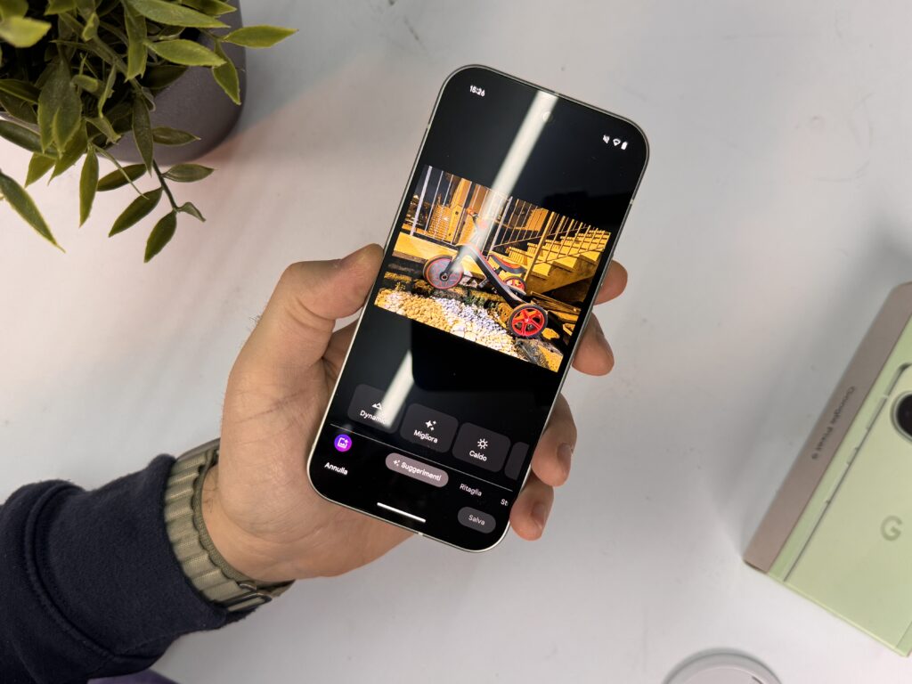 pixel 9 - motivi per comprarlo - editor fotografico